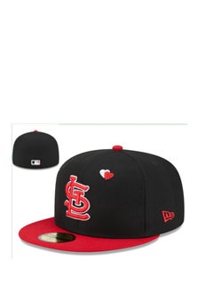 Generic NEW ERA 3D Embroidered Fitted Baseball Team Cap with Closed Back for Sun Protection55.8cm 