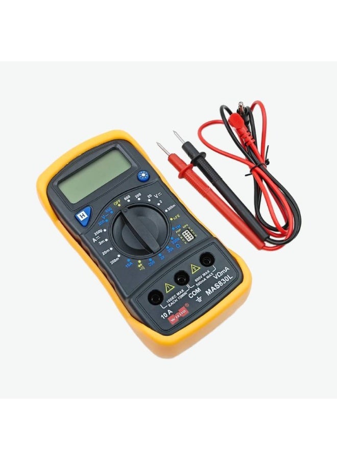 Digital Multimeter with Backlight Display for Voltage, Current, and Resistance Testing - Image 5