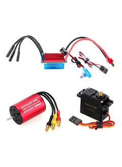 GoolRC S2435 4500Kv Brushless Motor S-25A Esc With 2.2Kg Metal Gear Servo Upgrade Brushless Combo Set For 1/16 1/18 Rc Car Truck  - Image 1