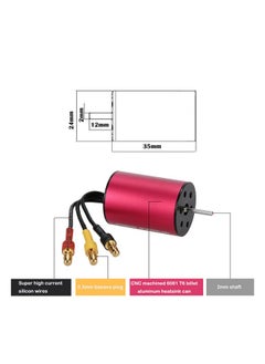 GoolRC S2435 4500Kv Brushless Motor S-25A Esc With 2.2Kg Metal Gear Servo Upgrade Brushless Combo Set For 1/16 1/18 Rc Car Truck  - Image 5