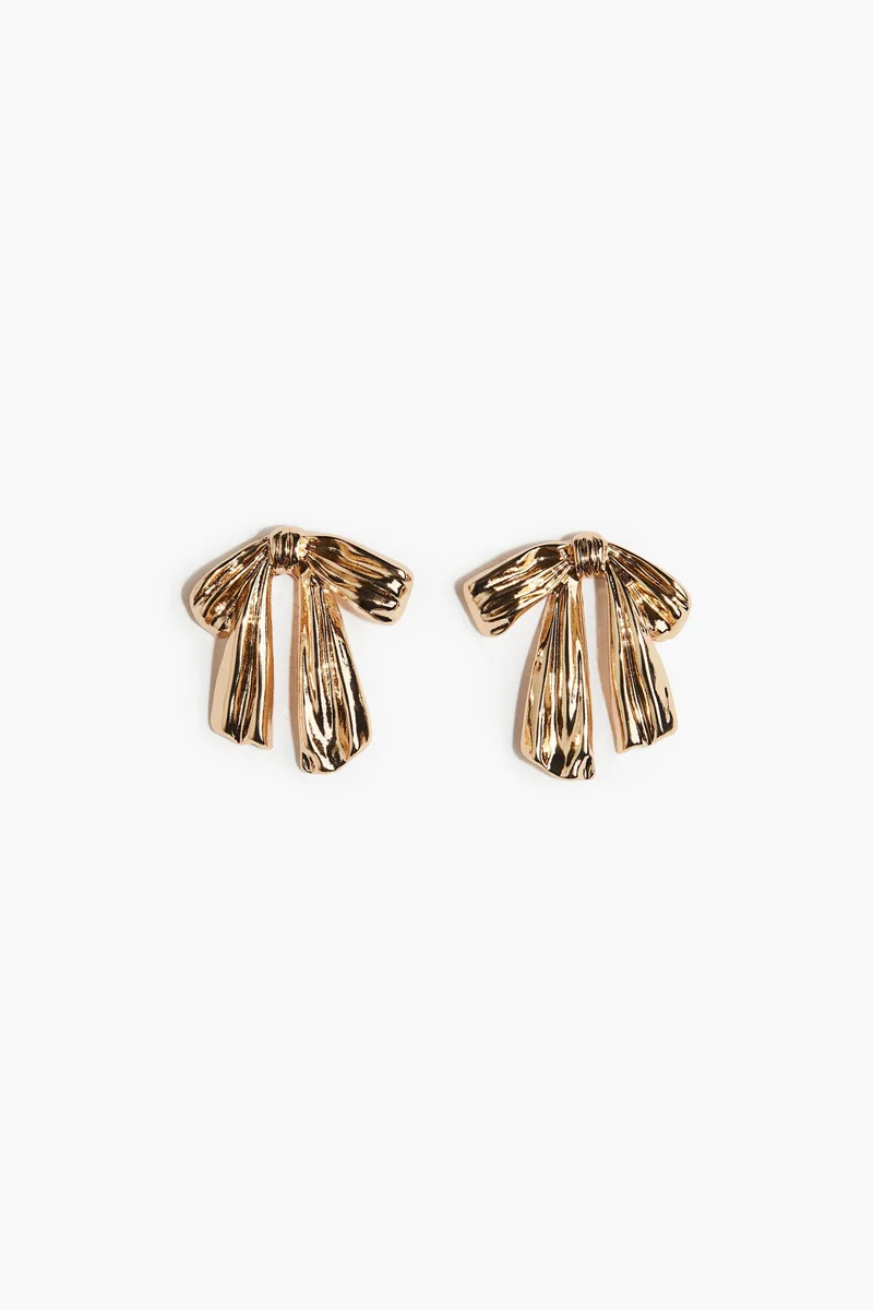 H&M Bow-shaped earrings