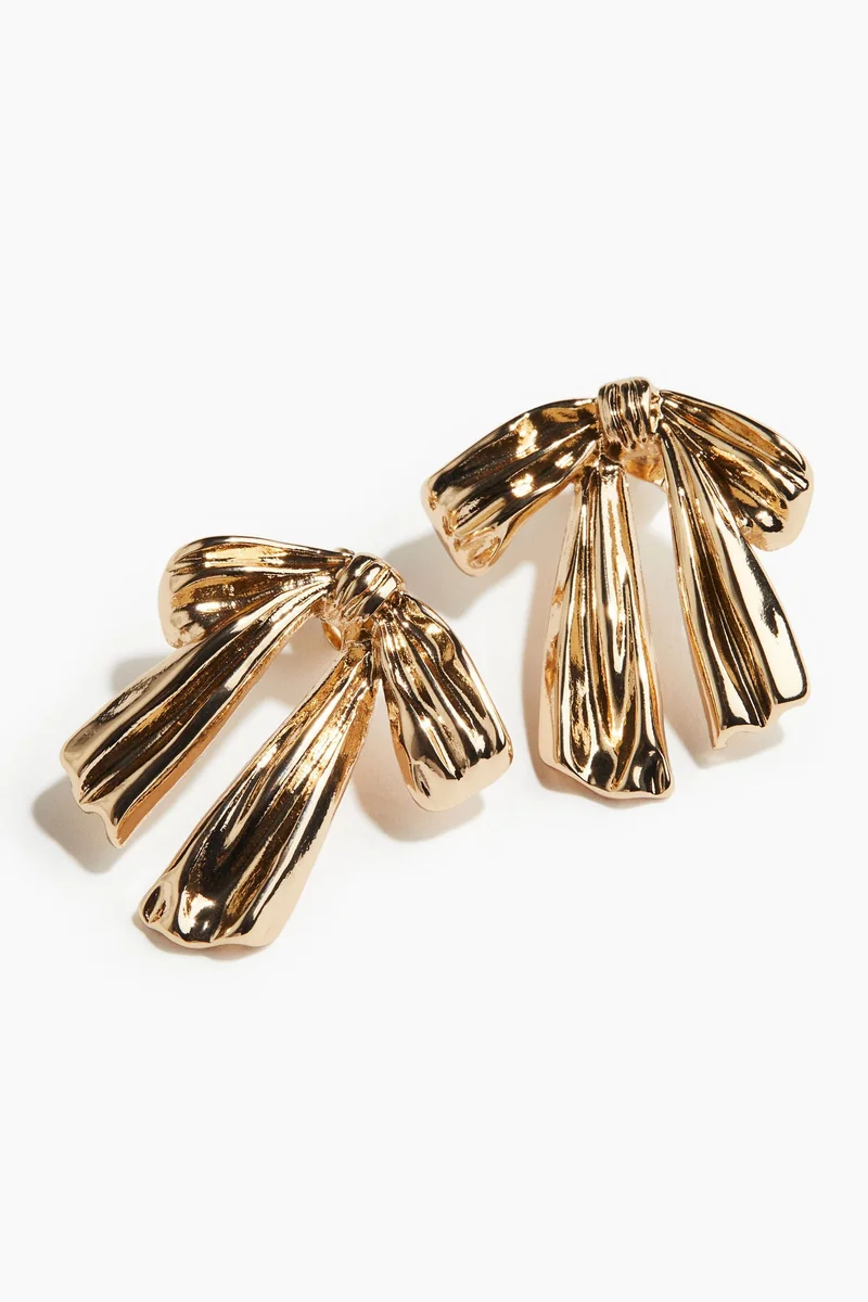 H&M Bow-shaped earrings
