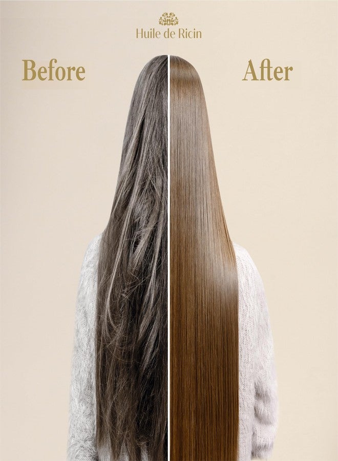 Arganicare | Castor Range | PROTECTIVE SERUM | Castor Oil | Strengthens & Restores Hair | Fights Breakage & Promotes Growth | Intense Hydration | For All Hair Types | 3.38 fl oz - Image 3