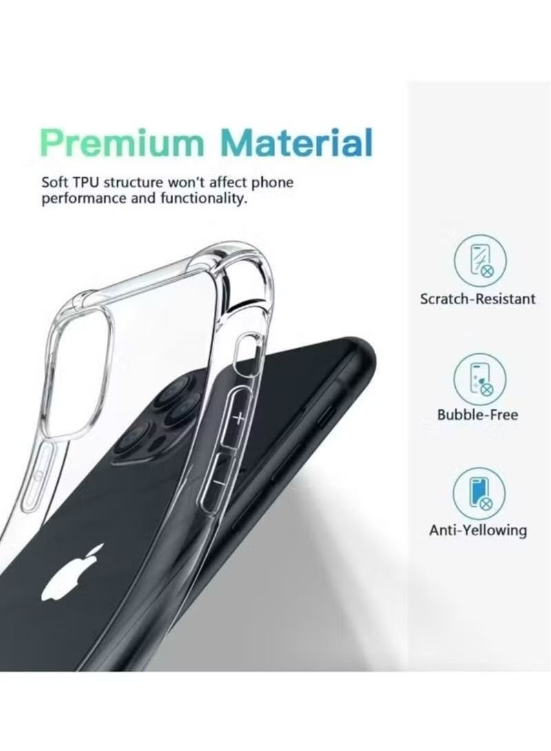 Zaboon Protective Case Cover For iPhone 11 Pro Max 6.5 inch Clear - Image 2