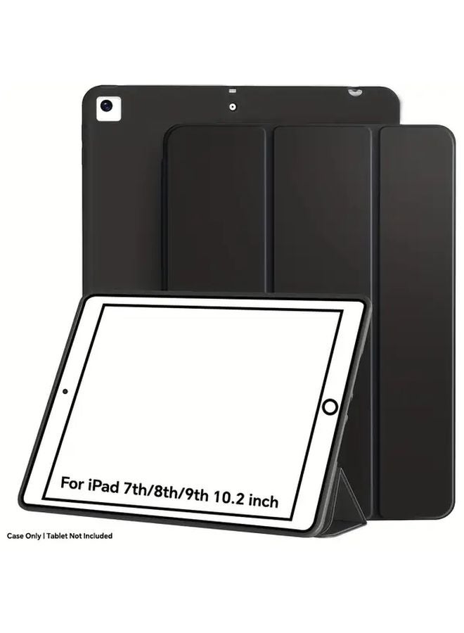 حافظة YT Blue Flip Stand للآيباد من الجيل السابع والثامن والتاسع مقاس 10.2 بوصة، غطاء خفيف ونحيف مع خاصية النوم والاستيقاظ التلقائي - Image 1