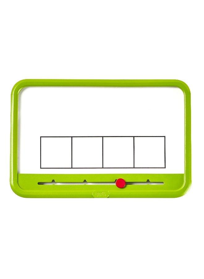 Learning Resources Elkonin Box Magnetic Dry-Erase Board Set, Phonics And Reading Skills Practice, 8 Boards With Built-In Slider, Includes Activity Guide, Ages 3+ - Image 4