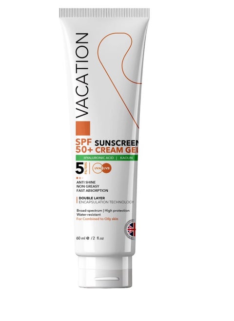 Sunscreen Cream Gel Spf50+(Packaging May Vary )