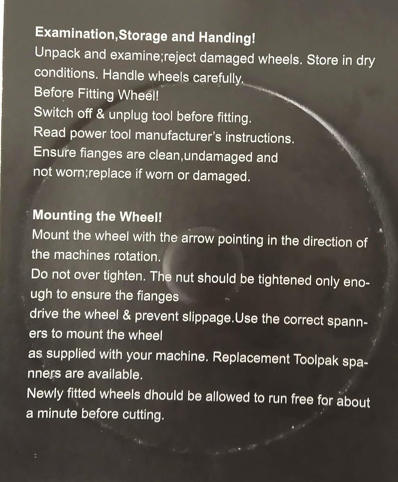 Inditrust 4 Inch 100mm Diamond Saw Blade Disc Glass Ceramic Granite Cutting Wheel For Angle Grinder New Glass Cutter - Image 3