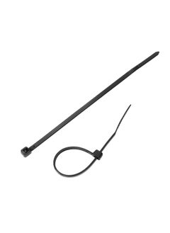 Electronicspices Black Cable Zip Ties66 Nylon Self Locking Wire Ties Industrial grade 25X150mm 100 Pieces  - Image 2
