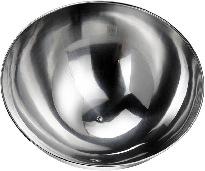 Universal Lid Stainless Steel Universal Lid Dome Food Meal Cover Steak Cover Cheese Melting Serving Dish Food Cover for Home Restaurants Hotels Cooking Lid - Image 3