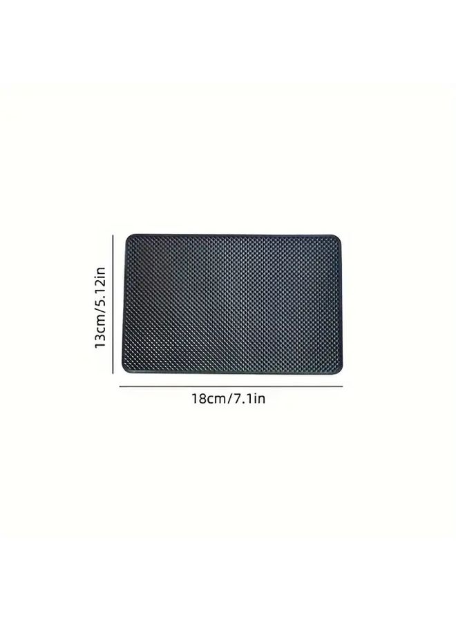 Non Slip Car Dashboard Mat 7.09x5.12 Inch Heat Resistant TPU for Smartphone - Image 3