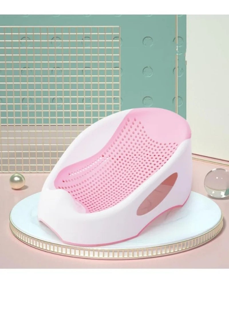 Silicone bath seat for babies and toddlers, multi-colored - Image 1