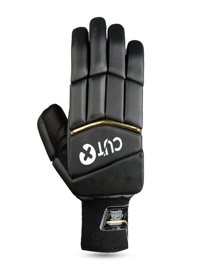 CUT X Cricket Batting Gloves Alpha Black Colour for Youth - Image 4
