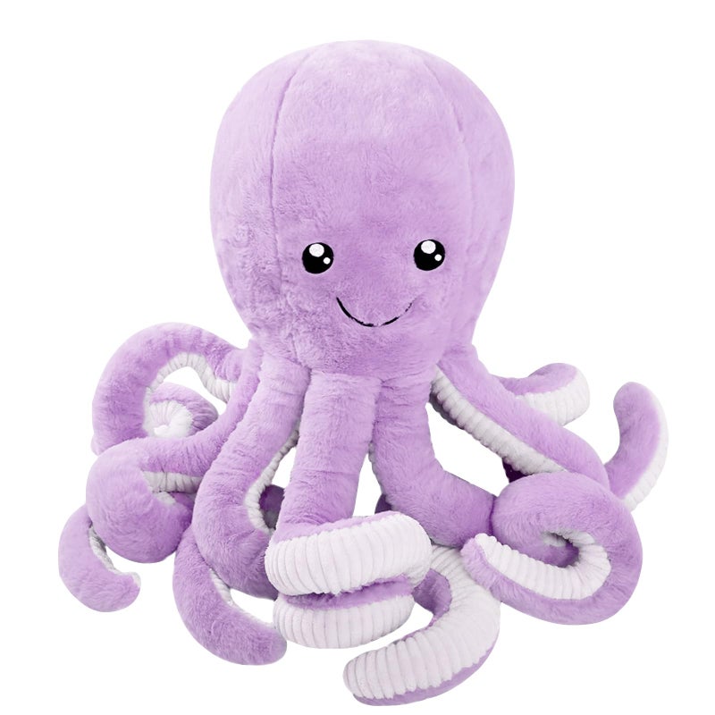 DENTRUN Octopus Stuffed Animals Giant Octopus Plush Doll Play Toys for Kids Girls Boys Adults Birthday Xmas Halloween Present Stuffed Sea Animals Plushie 7162432 Inches 5 Colors - Image 2