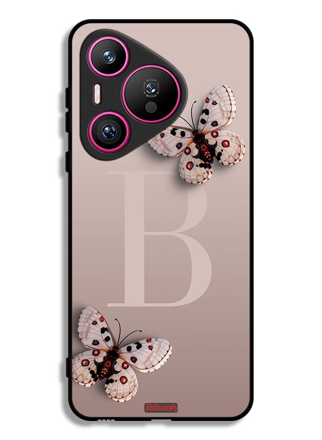 Tolwak Huawei Pura 70 Protective Case Cover B Butterflies - Image 1