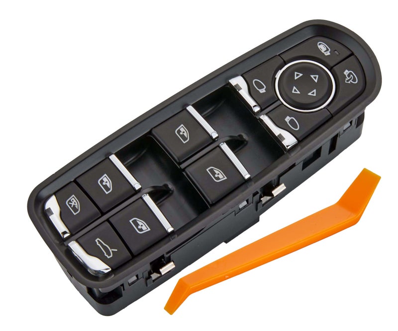 ZAPOSTS Power Window Switch Fits for Porsche Cayenne 20112018 Macan 20152018 Panamera 20112016Driver Side Control Door vidrios Master Switch Replaces 7PP959858AEDML - Image 2