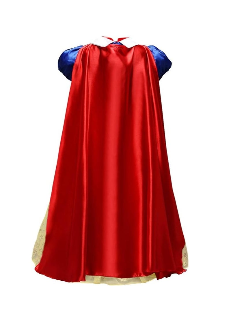 Snow White Dress Short Sleeve Long Tulle Tutu  - Image 3