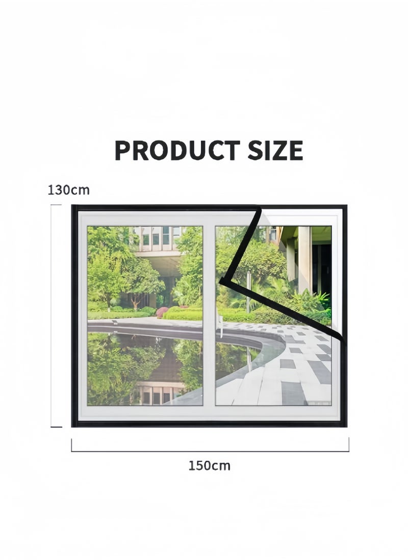 Insect Mesh Screen Protector Kit - Window Screen with Velcro - Anti Mosquito Bug Fly Net - 150x130cm - pzsku/ZC868695B56F52C661FADZ/45/_/1720424759/875e4c7f-0153-4dcd-8859-097a50b89df1