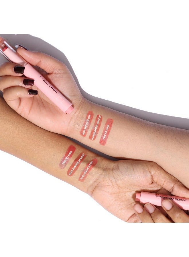 PINKFLASH بالم لشفاه لامع ومكثف من بينك فلاش - PK02 روز جليدي، مرطب ومكثف، لمسة ناعمة ولامعة، رطوبة تدوم طويلاً، غير لزج، مثالي للاستخدام اليومي - Image 3