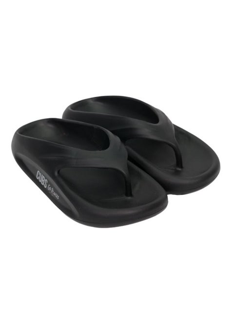 CUBS Chunky High Platform Flip Flop Black 42/43