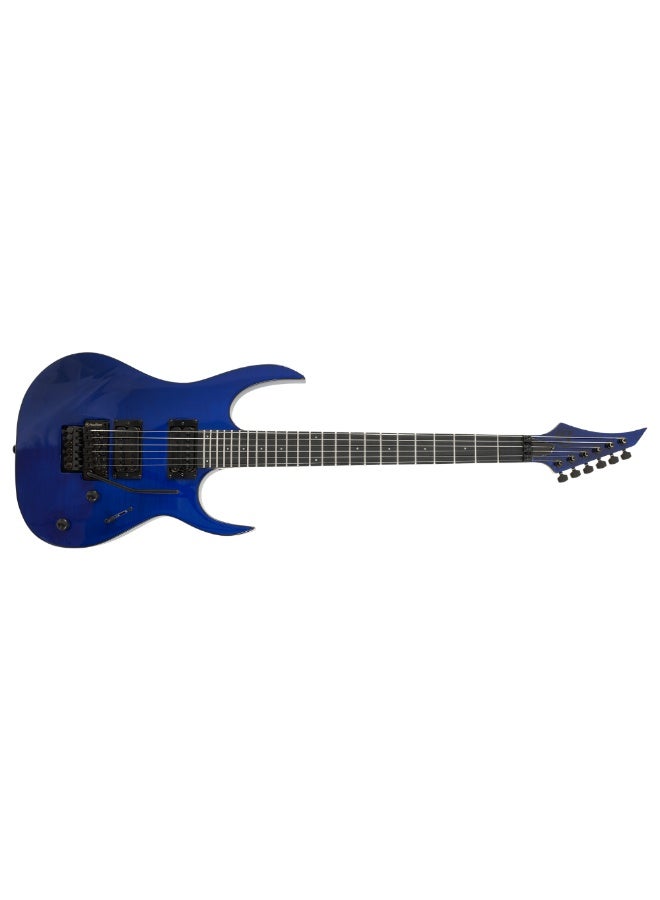 أس باي سولار S by Solar SB4.6FRFBL Electric Guitar – Flame Blue - Image 2