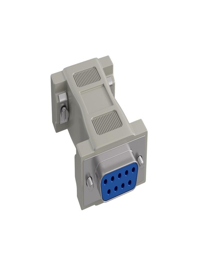 Cable Leader DB9 Female to HD15 Male VGA Display Adapter Converter, Molded Type, Beige (F/M) - Image 2