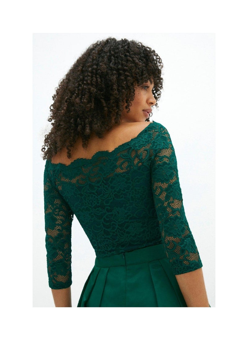 Coast - Bardot Lace Bodysuit - Image 1