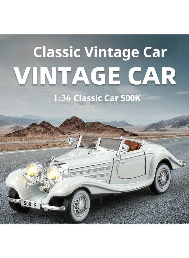 مركبة نموذجية من طراز مرسيدس 500K للسباكة:36 للأطفال بلعب أطفال - Image 1