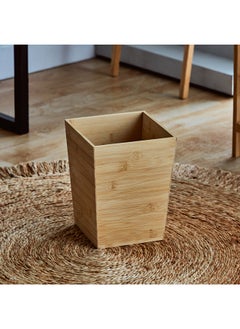 Home Box Natura Bamboo Dustbin 20 x 25 x 20 cm  - Image 1
