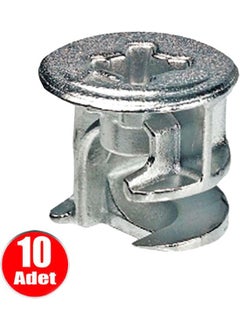 Alet Çantam My Tool Bag Minifix Body 15X13MM Furniture Cabinet Jointing Connection Screw - 10 Pcs  - Image 1