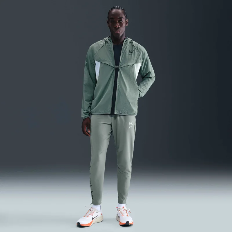 Nike Green Men's Stride x Eliud Kipchoge UV Repel Running Jacket for Men | Best Price UAE