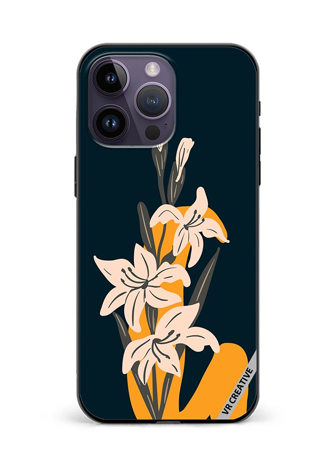 VR CREATIVE Protective Case Cover For Apple iPhone 16 Pro Alphabet G Design Multicolour - Image 1