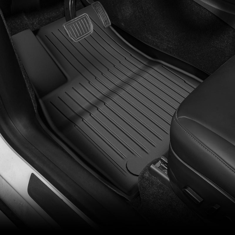 OEDRO Tesla Model Y Juniper Floor Mats 2025 2026 Custom Fit All-Weather TPE Model Y Juniper Back Seat Protector, Cargo Liner, Trunk & Interior Model Y Accessories - Image 4