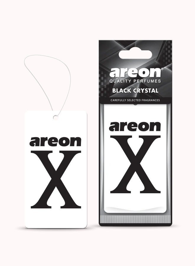 معطر للسيارة اريون X ابيض - بلاك كرستال