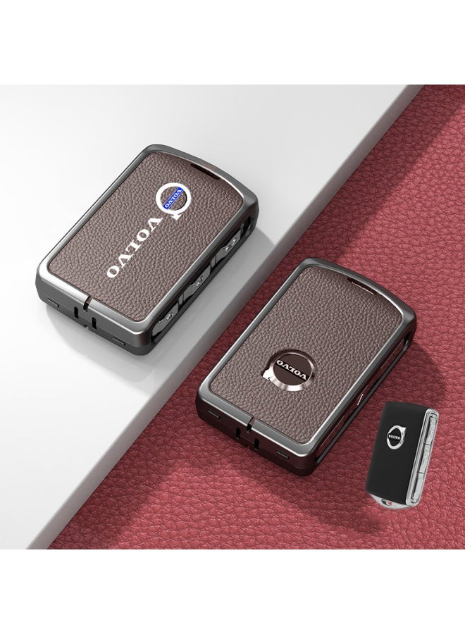 Volvo High end car key protection case suitable for Volvo's new xc60/xc40/s60/s90/xc90/v60/v90 car key shell case - Image 1