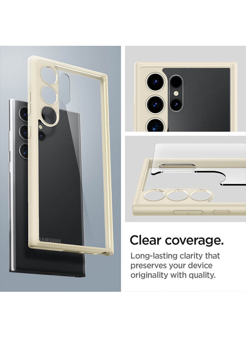 Spigen Ultra Hybrid for Samsung Galaxy S24 ULTRA case cover (2024) - Mute Beige  - Image 4