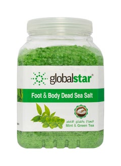 globalstar Dead Sea Body Salts With Mint and Green Tea 2.8 KG  - Image 1