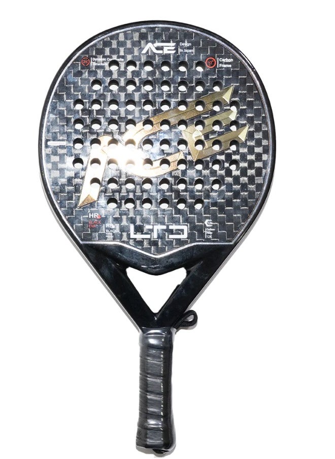 ACE - +34 Round Padel Tennis Racket - Image 1