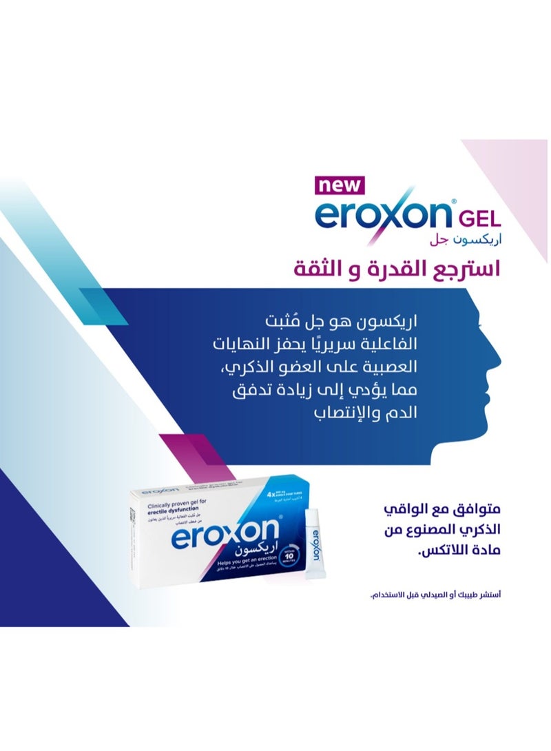Eroxon Proven Gel for Erectile Dysfunction 4 Tubes - Image 5