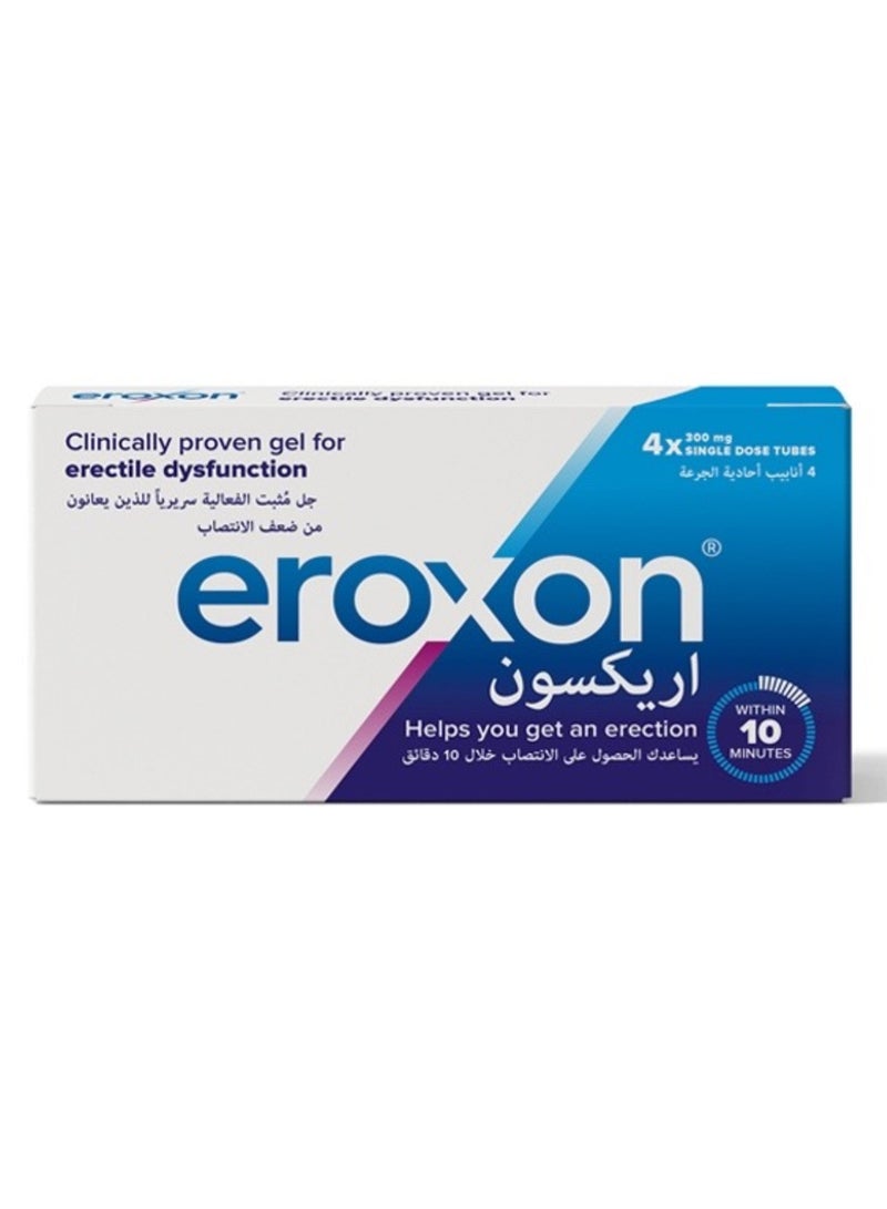 Eroxon Proven Gel for Erectile Dysfunction 4 Tubes - Image 1