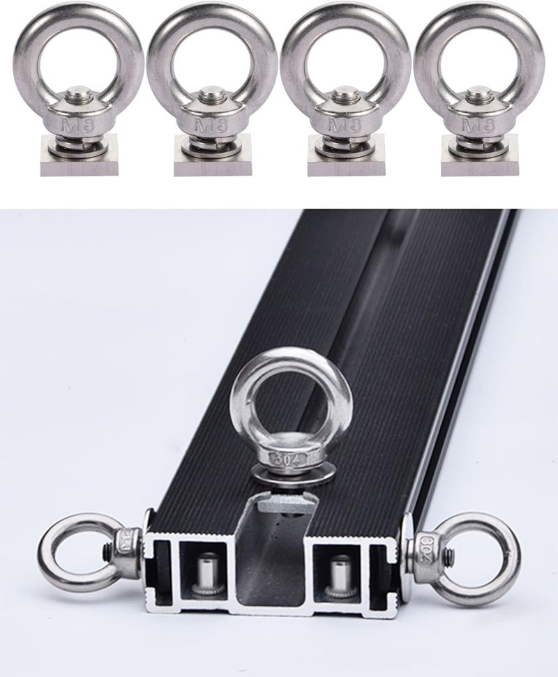 moroinriz T Track Mount Tie Down Anchor Kit - Image 4