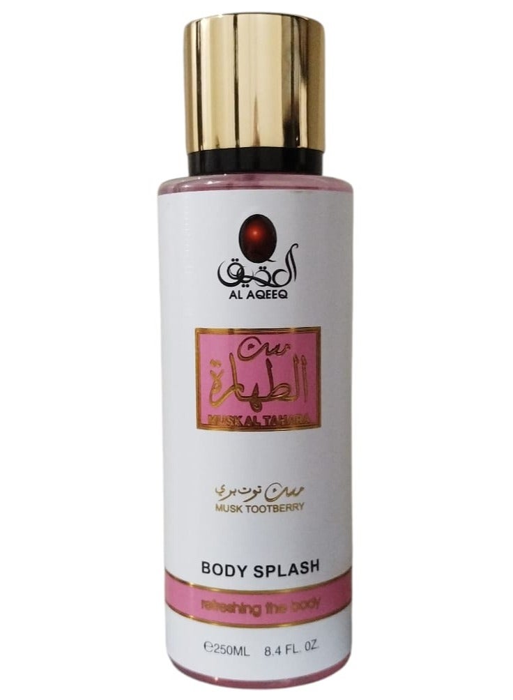 Tootberry Musk Al Tahara Body Splash For Women - 250 ML