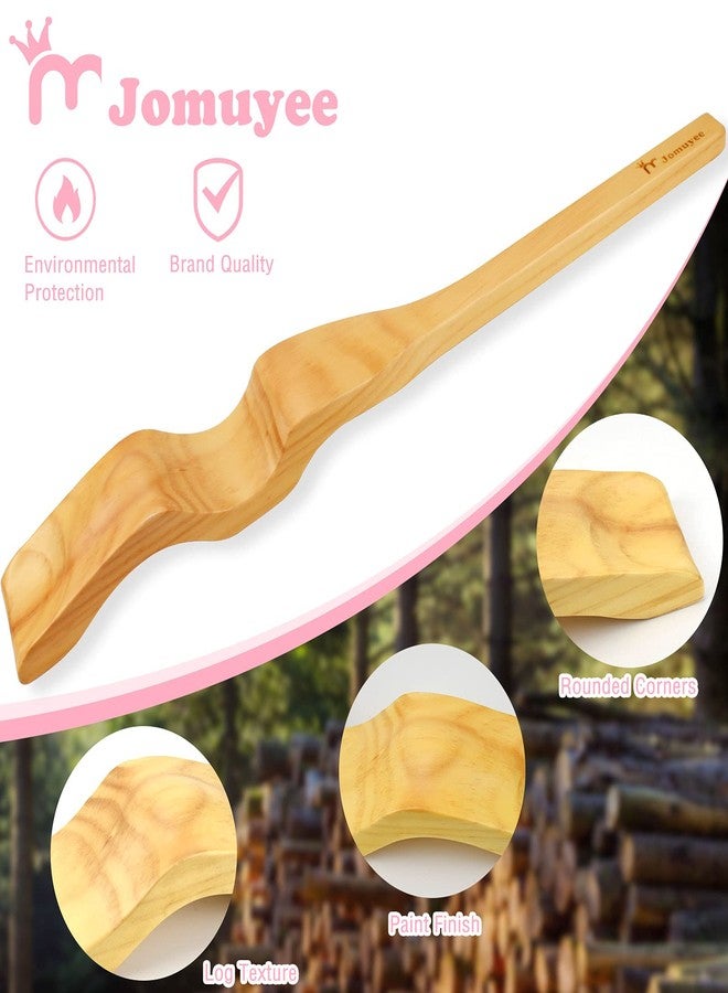 Jomuyee Ballet Foot Stretcher Set, Whole Wood Formed Without Splicing, Original Pine Dance Foot Arch Enhancer for Dancer, Gymnastics, Yoga People, Gift Idea - Image 2