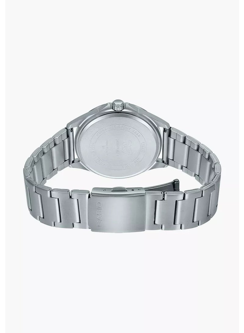 CASIO Men's Water Resistant Stainless Steel Watch - MTP-E705D-5EVDF - Image 3
