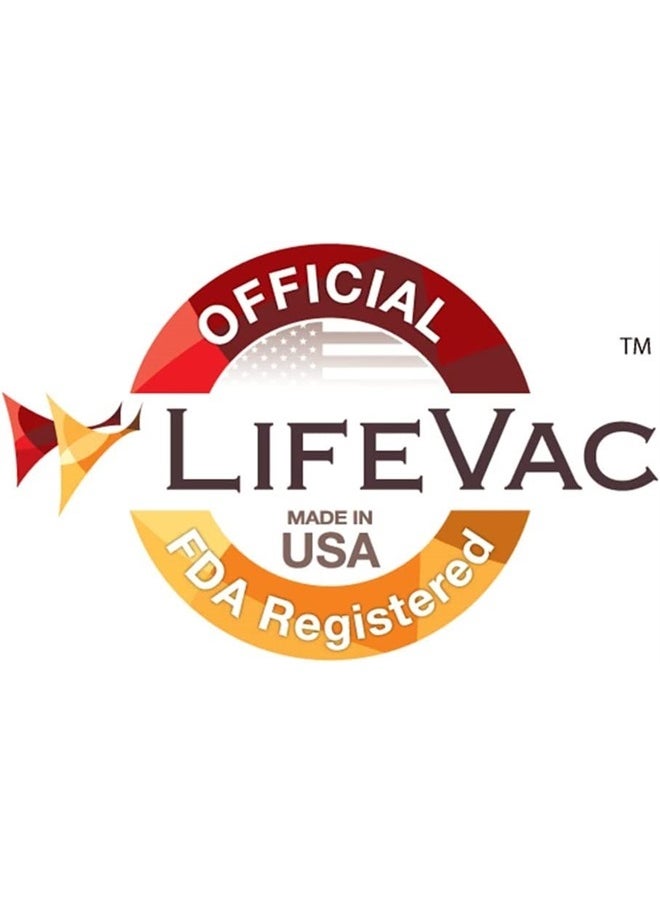 LifeVac - Home & Blue Travel Kit Combo - Portable Suction Rescue Device, First Aid Kit for Kids and Adults, Portable Airway Suction Device for Children and Adults - Image 1
