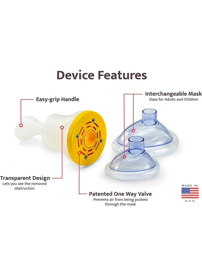 LifeVac - Home & Blue Travel Kit Combo - Portable Suction Rescue Device, First Aid Kit for Kids and Adults, Portable Airway Suction Device for Children and Adults - Image 1