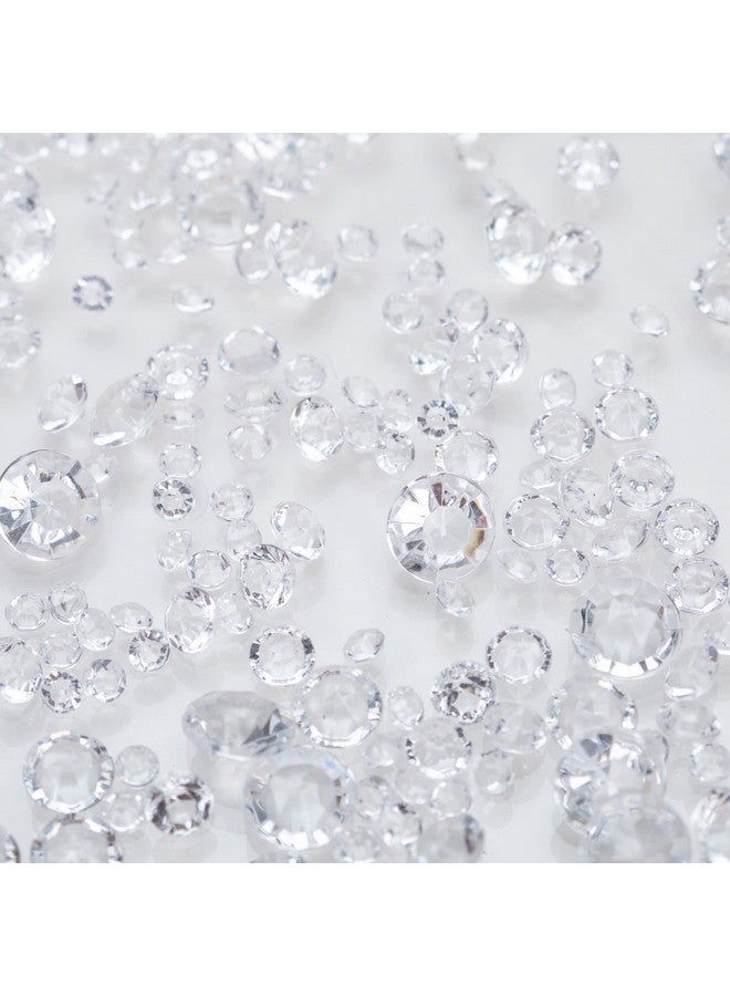 AiFanS Vase Fillers for Centerpieces Home Deco,8700 Pieces Clear Diamond Table Confetti,Fake Plastic Gems for Bridal Shower,Wedding & Party Decorations - Image 4