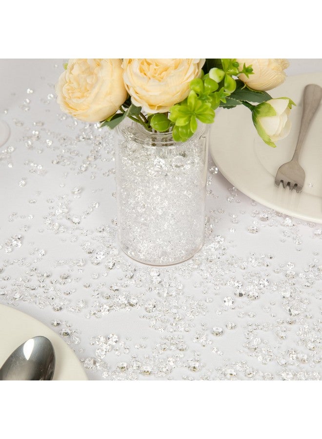 AiFanS Vase Fillers for Centerpieces Home Deco,8700 Pieces Clear Diamond Table Confetti,Fake Plastic Gems for Bridal Shower,Wedding & Party Decorations - Image 5