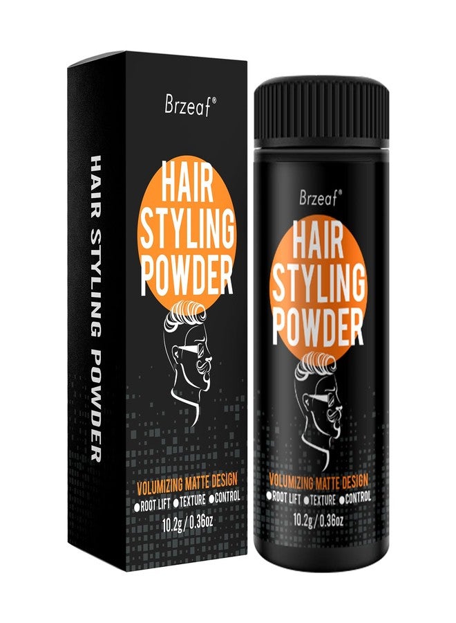 Brzeaf Hair Styling Powder, Provides texture and volume, Medium to Strong Hold, Natural Look, For All Hair Types - Image 1