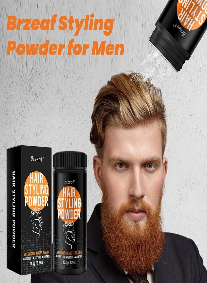 Brzeaf Hair Styling Powder, Provides texture and volume, Medium to Strong Hold, Natural Look, For All Hair Types - Image 5